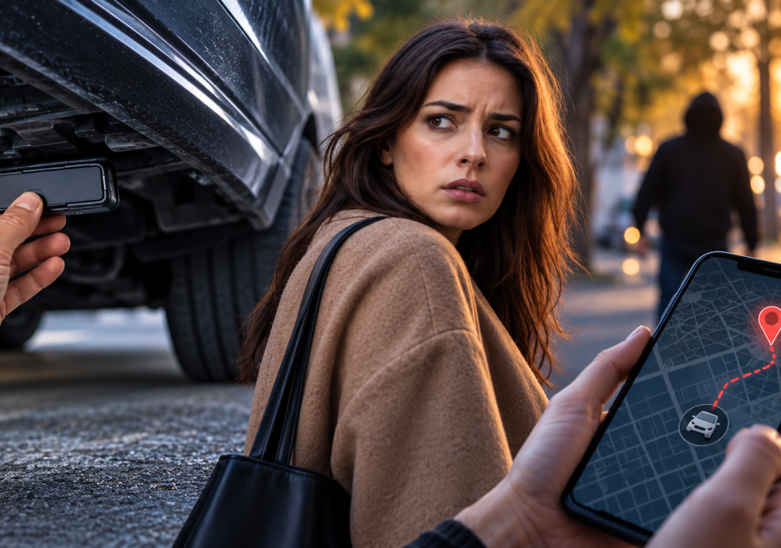 GPS nascosto sull'auto e stalking: come riconoscerlo e cosa fare