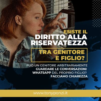 Diritto alla riservatezza tra genitori e figli? Cosa dice la legge